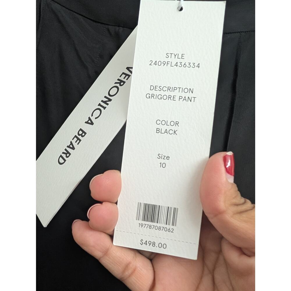 Veronica Beard Grigore Pants Black - Picture 11 of 11